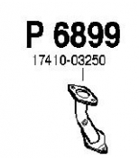 FENNO STEEL - P6890 - Глушитель средний TOYOTA AVENSIS 2.0 99-03